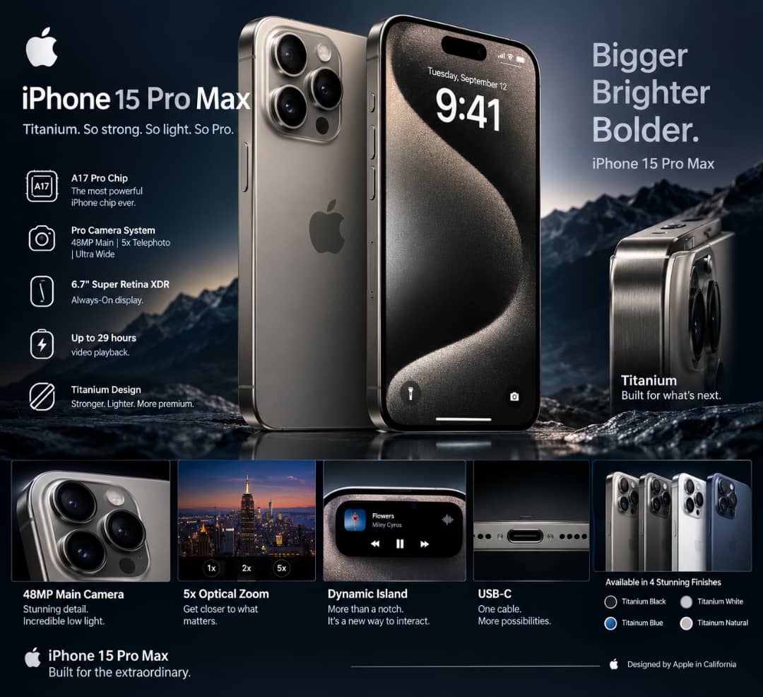 Featured premium smartphone